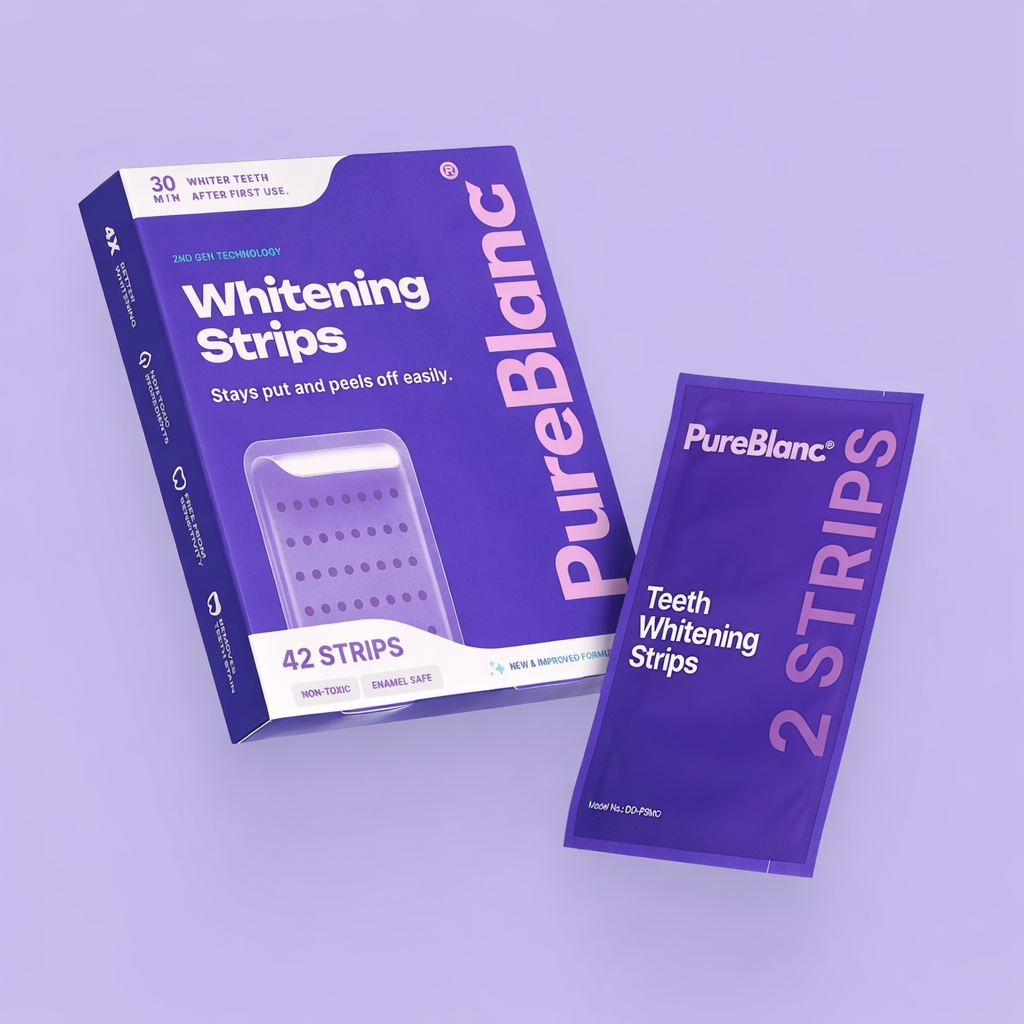 Tiras Blanqueadoras Dentales | PureBlanc.®